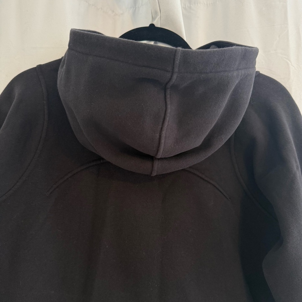 Lululemon Loungeful Cropped Hoodie Black Size 4 Pullover Sweatshirt - Picture 7 of 10